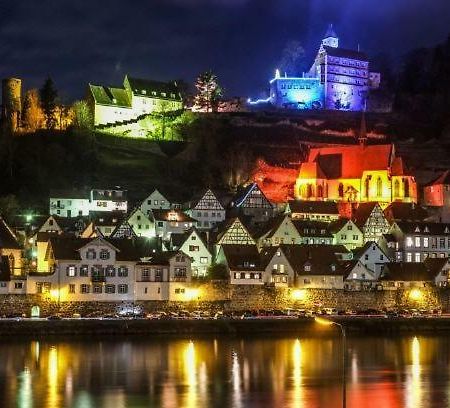 Natur Und Neckarblick Bei Heidelberg هيرشهورن المظهر الخارجي الصورة
