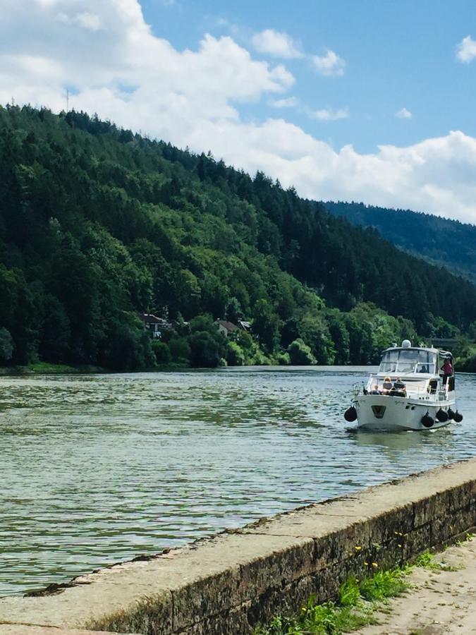 Natur Und Neckarblick Bei Heidelberg هيرشهورن المظهر الخارجي الصورة