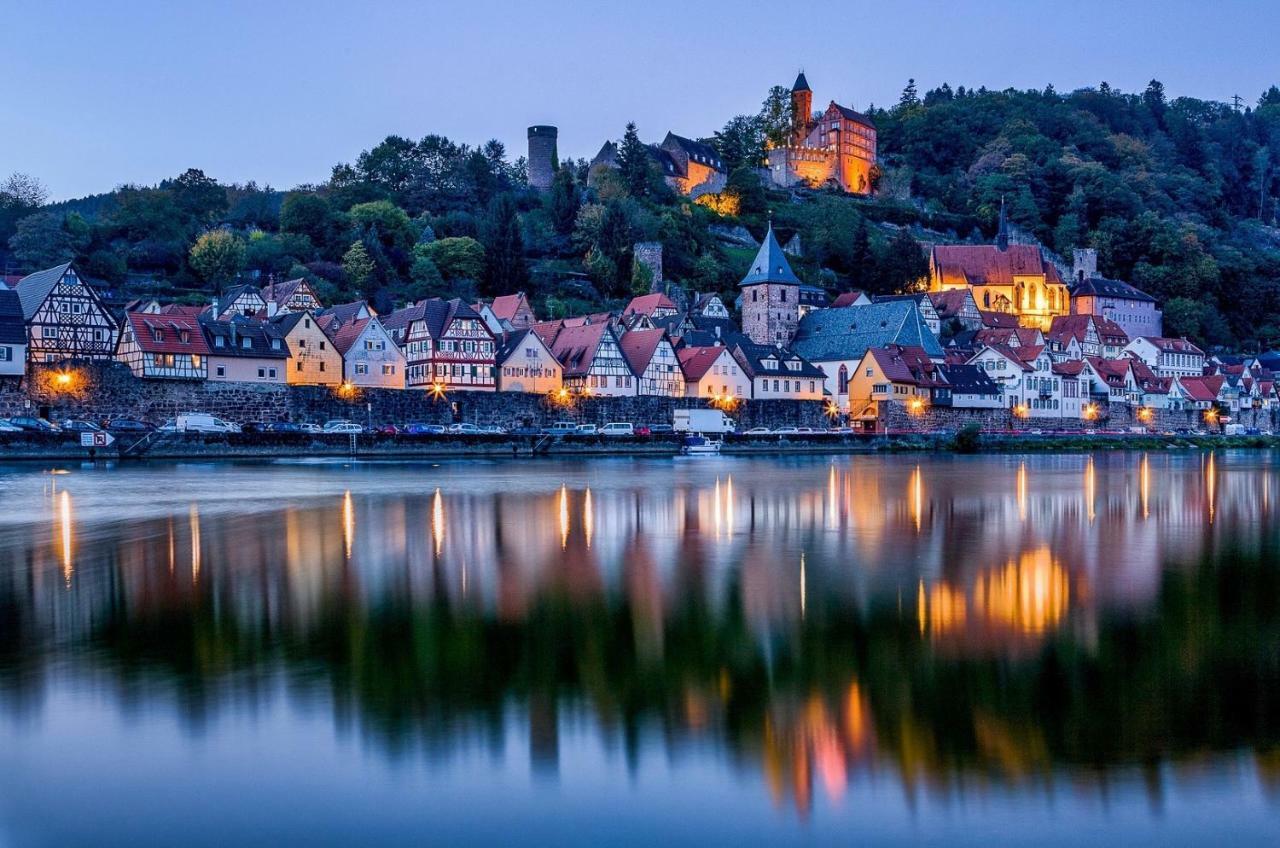 Natur Und Neckarblick Bei Heidelberg هيرشهورن المظهر الخارجي الصورة